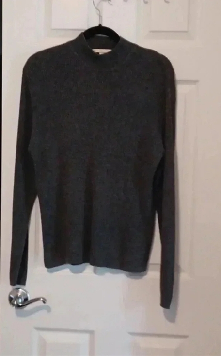 🐾Men's Perry Ellis black and white sweater - Picture 10 of 10
